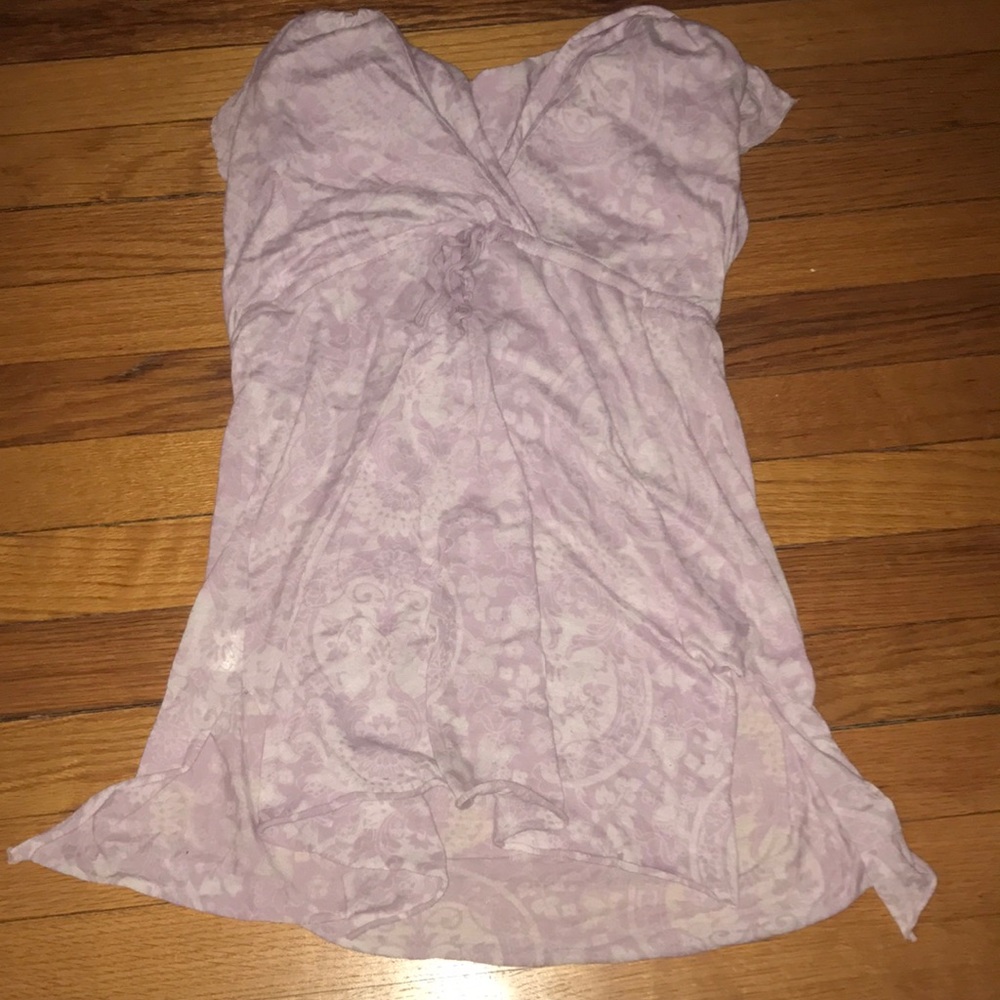 Lilac-colored Swimsuit Coverup